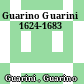 Guarino Guarini 1624-1683