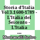 Storia d'Italia Vol 3.1600-1789 - L'Italia del Seicento - L'Italia del Settecento