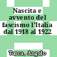 Nascita e avvento del fascismo l'Italia dal 1918 al 1922